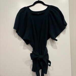 Eloquii Deep Green Knit Top 14/16 - Like New